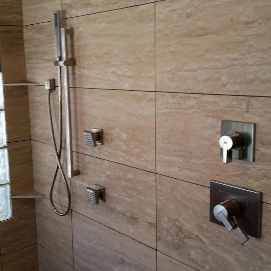 Shower fixture installation for Frozen Pipe Repair in Shoreview